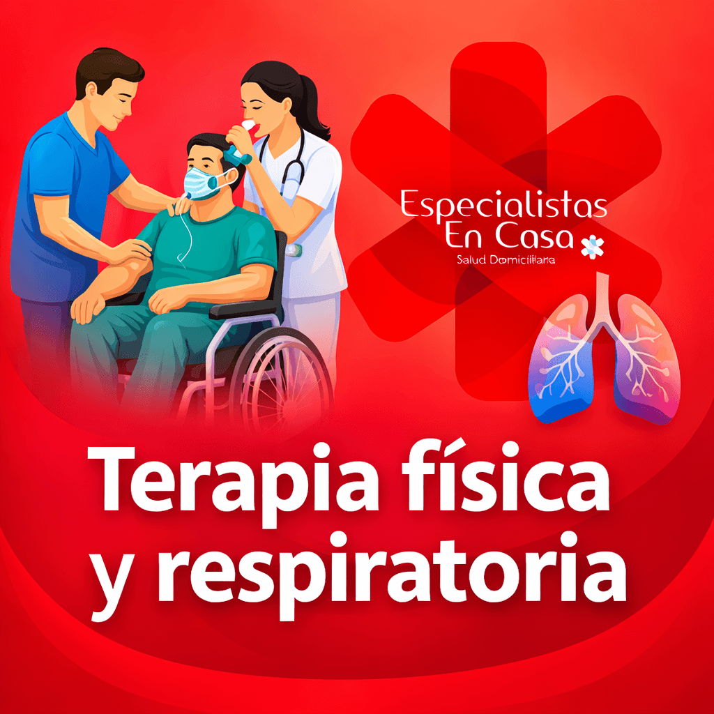 Terapia física y respiratoria domiciliaria